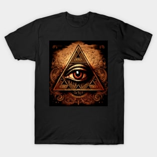 illuminati-inspired, eye T-Shirt